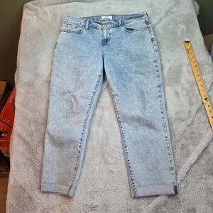 Denizen from Levi's Boyfriend Jeans Womens 8 W29 Light Wash Blue Relaxed Stretch